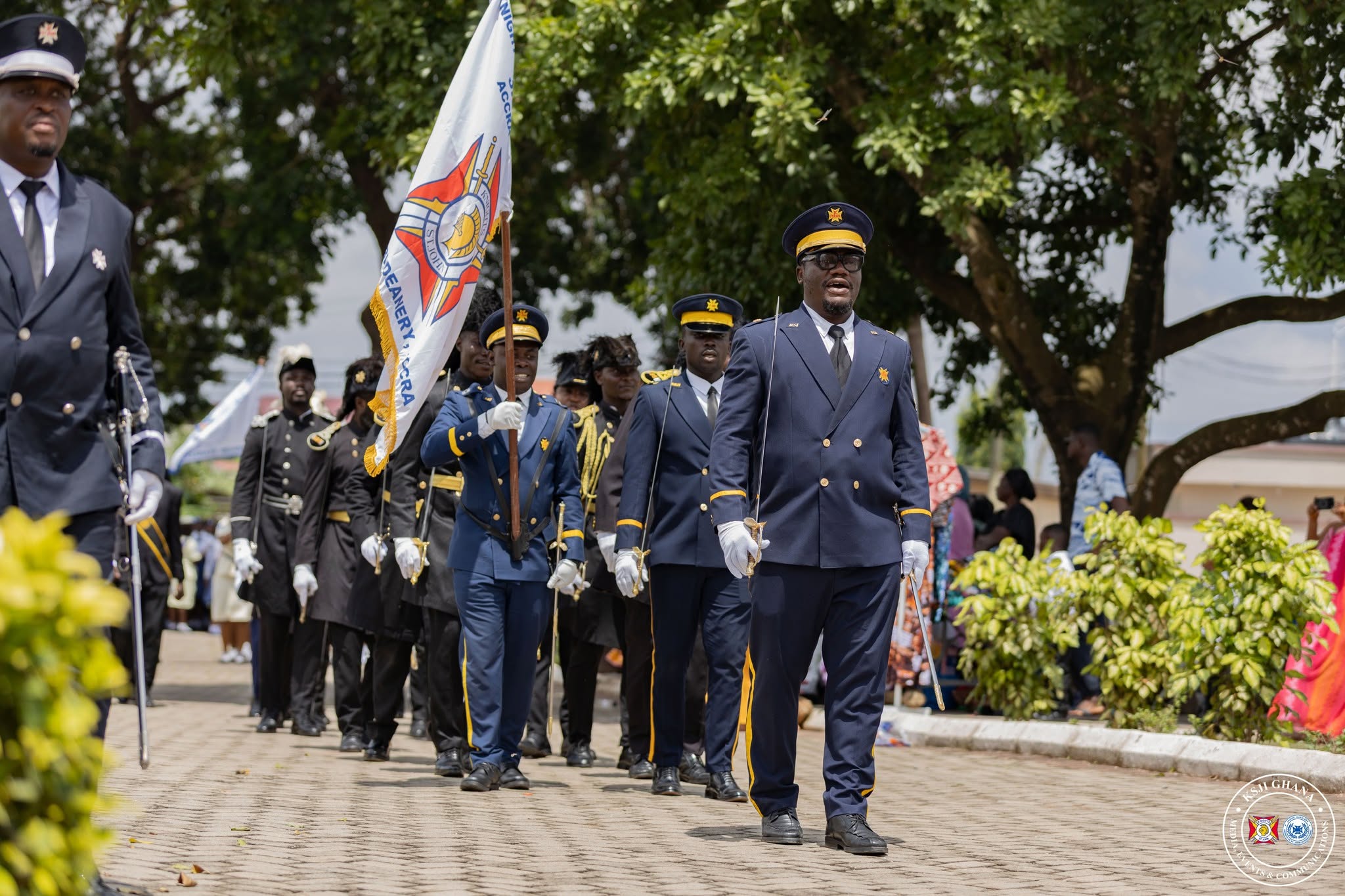 KSJI Ghana grand officers at convention