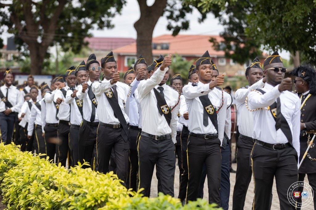 Ladies Auxiliary members on parade